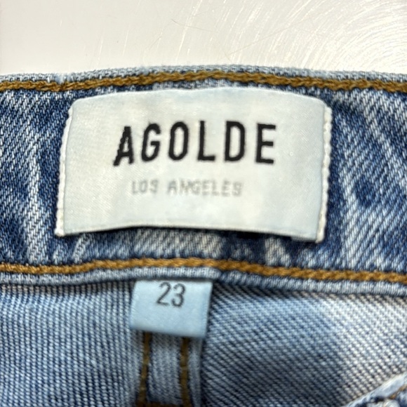 AGOLDE Denim Women's NICO High Rise Slim Fit Jeans Size 23 - Picture 11 of 12